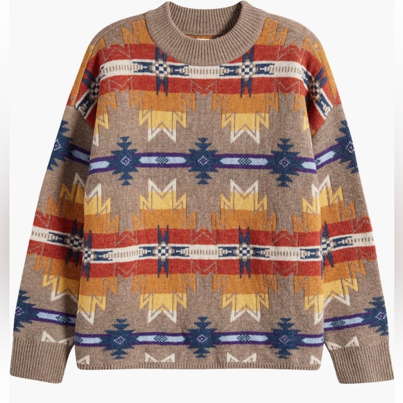 Faherty x Doug Good Feather Mock Neck Sweater size XS- NWT - Picture 6 of 10